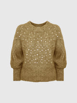 PULL OVER PIOGGIA STRASS CRYSTAL