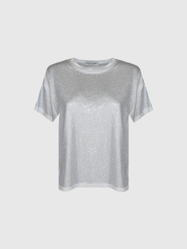 T‐SHIRT FULL STRASS