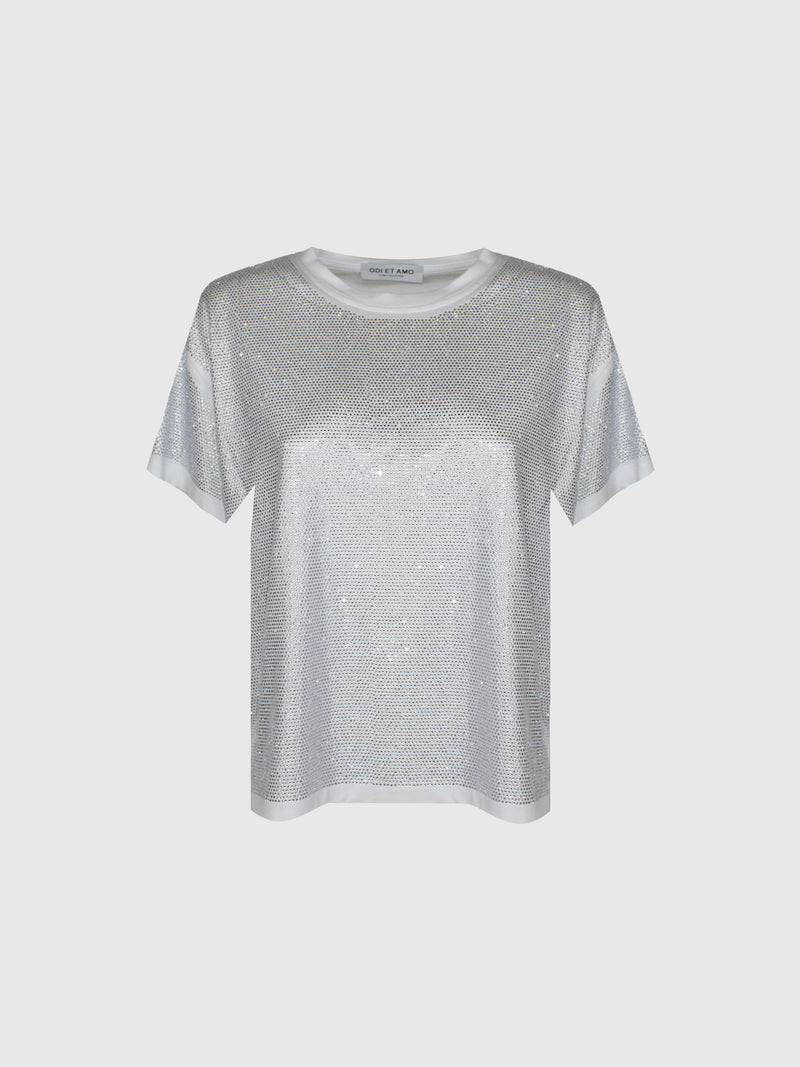 T‐SHIRT FULL STRASS