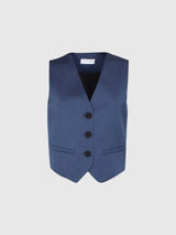 GILET BICOLOR